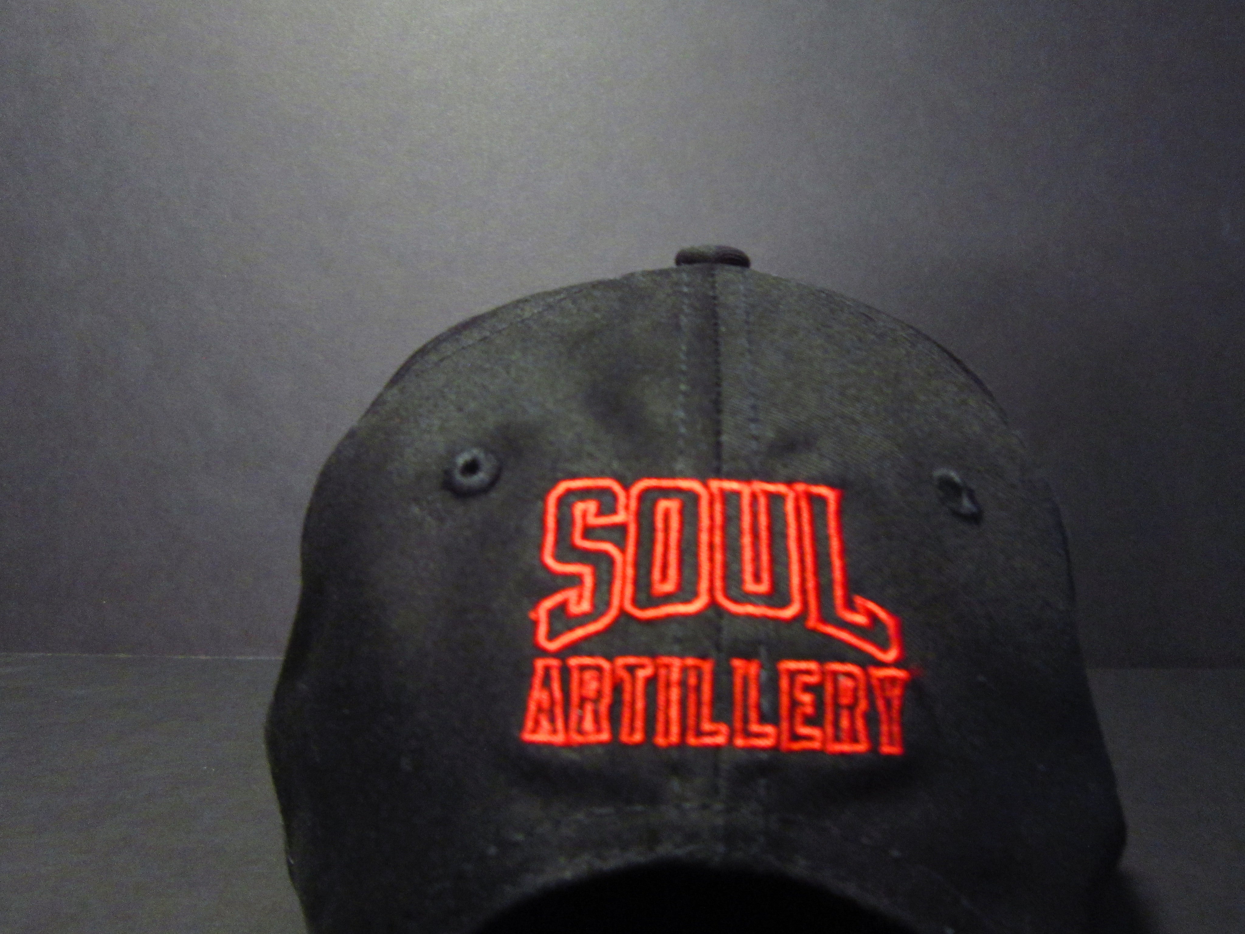 Black & Red Soul Artillery Logo Hat